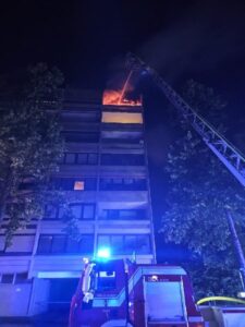 Wohnungbrand in Villach